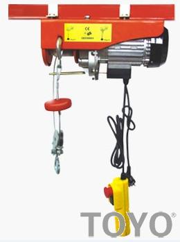 TOYO小型電動(dòng)葫蘆吊鉤強(qiáng)度、韌性并存于一身